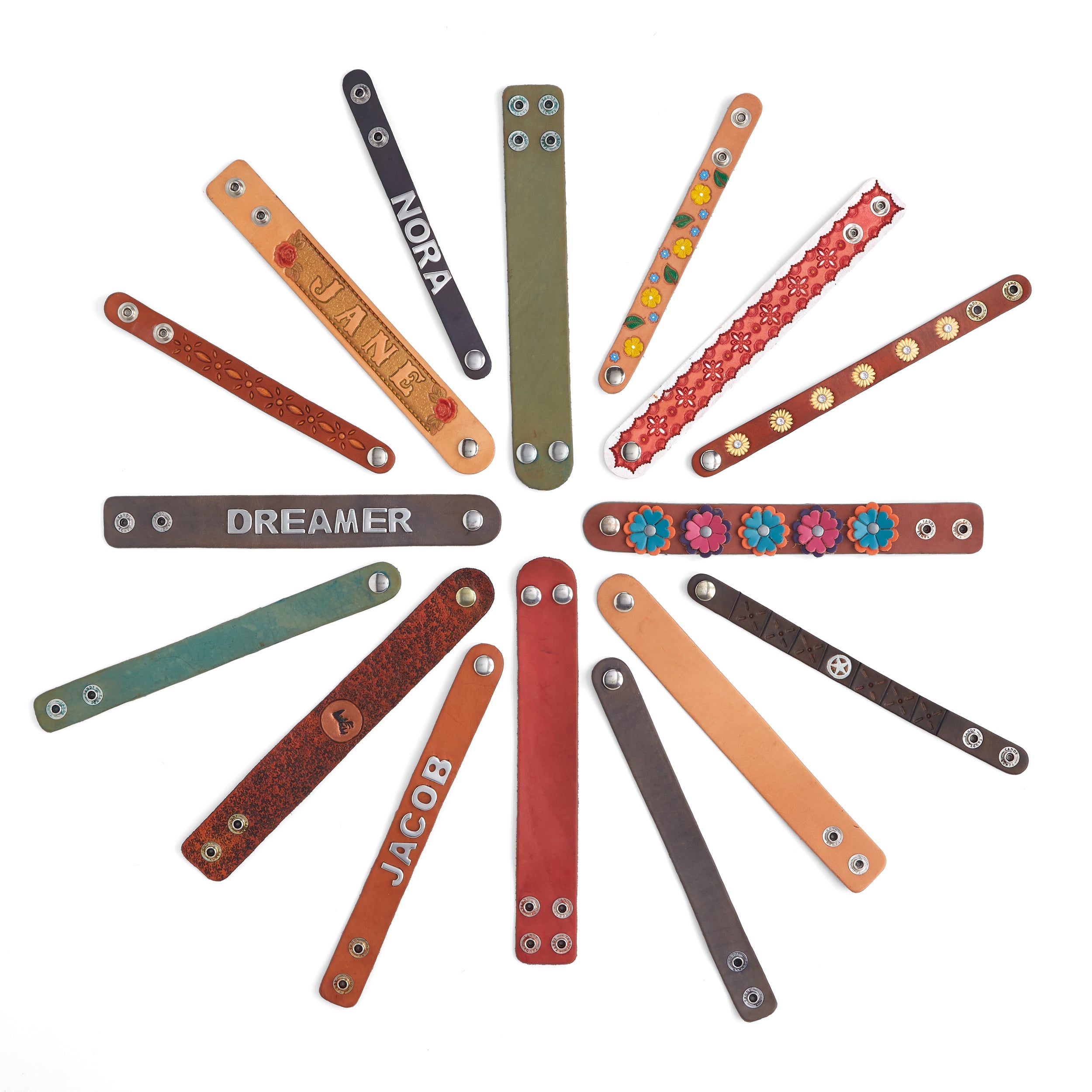 Adjustable Leather Wristbands | Tandy Leather — Tandy Leather, Inc.