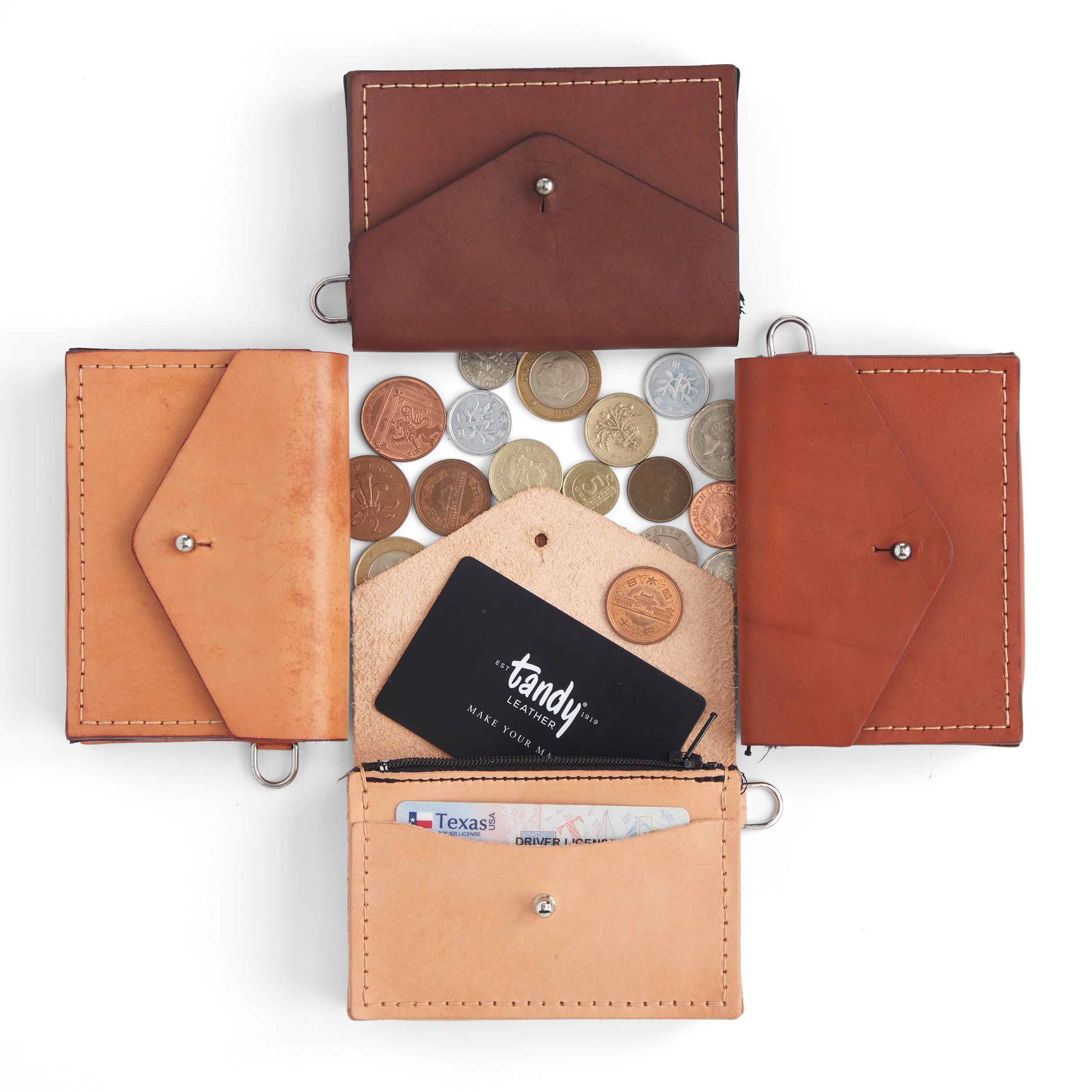 Classic Card & Coin Wallet Kit | Tandy Leather — Tandy Leather, Inc.