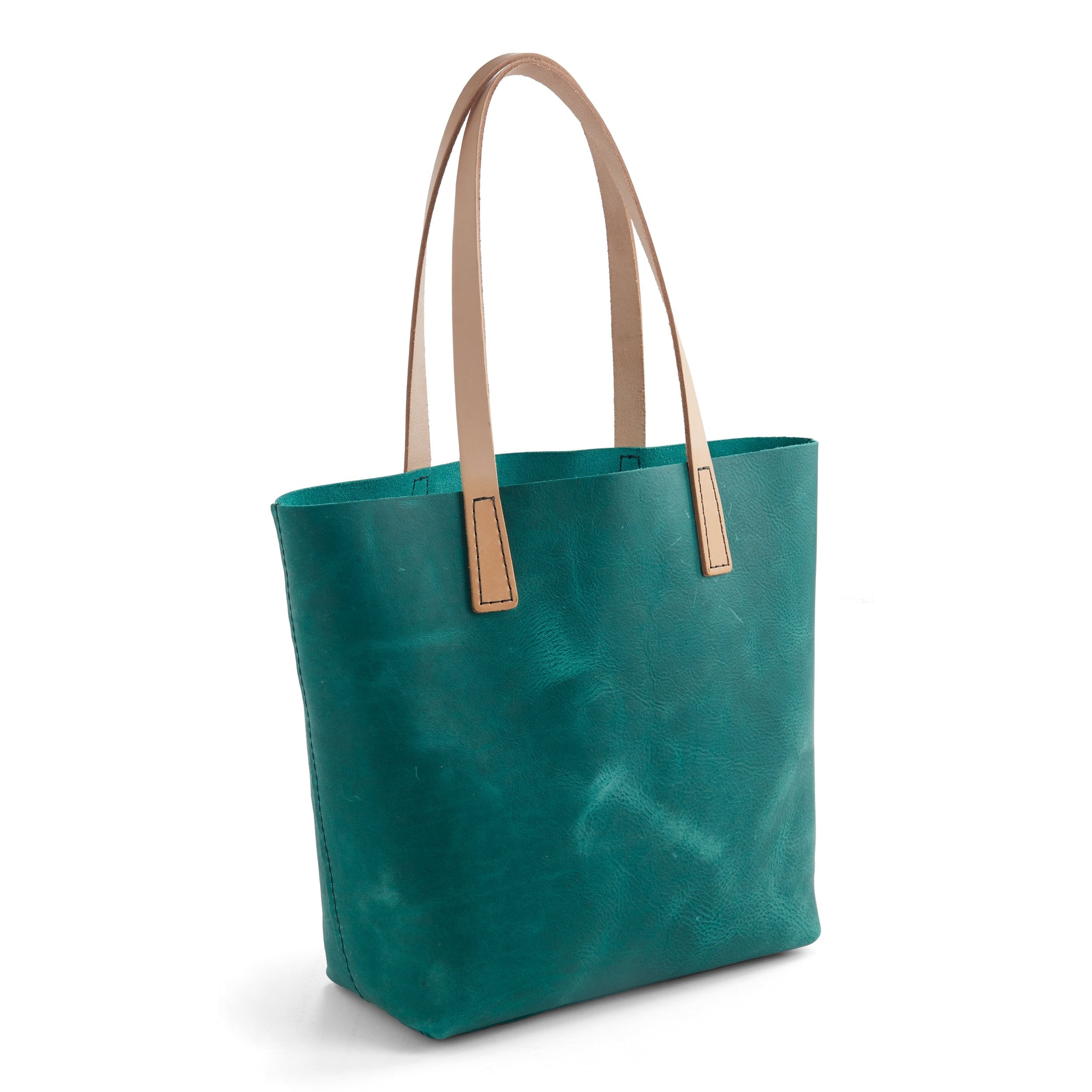Phoenix Print Pattern Leather Tote Bag