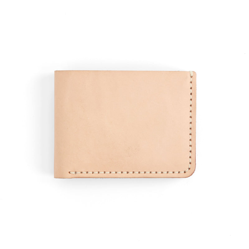 Cartera plegable Dillon de piel, paquete de 10