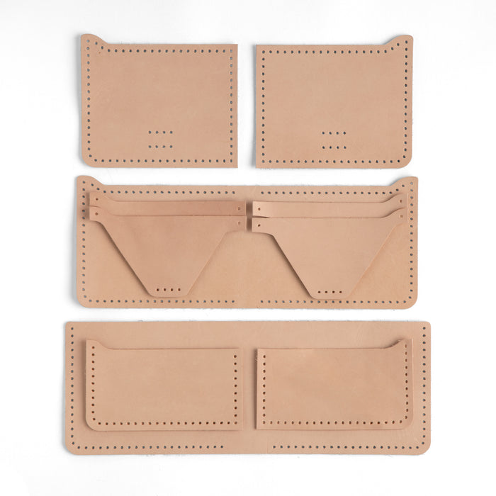 PDF Long Wallet Leather / Leather Pattern / Template Wallet / Long Wallet  PDF / Pattern Bifold / Man Wallet Template / Pattern Pdf Wallet 