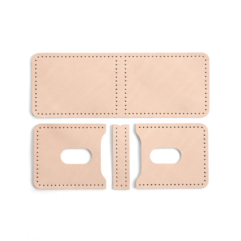 Dillon Clip para billetes de cuero, paquete de 10