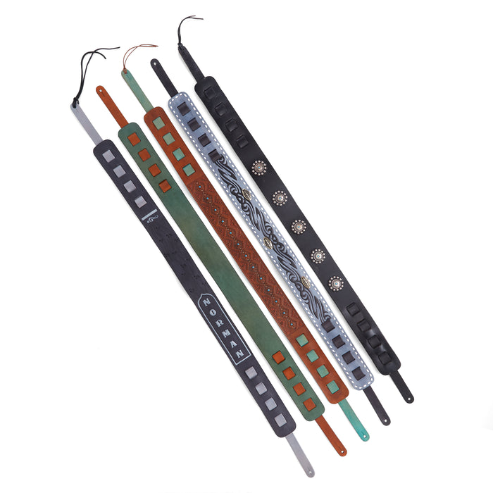 Guitar Strap Leather Pack of 10