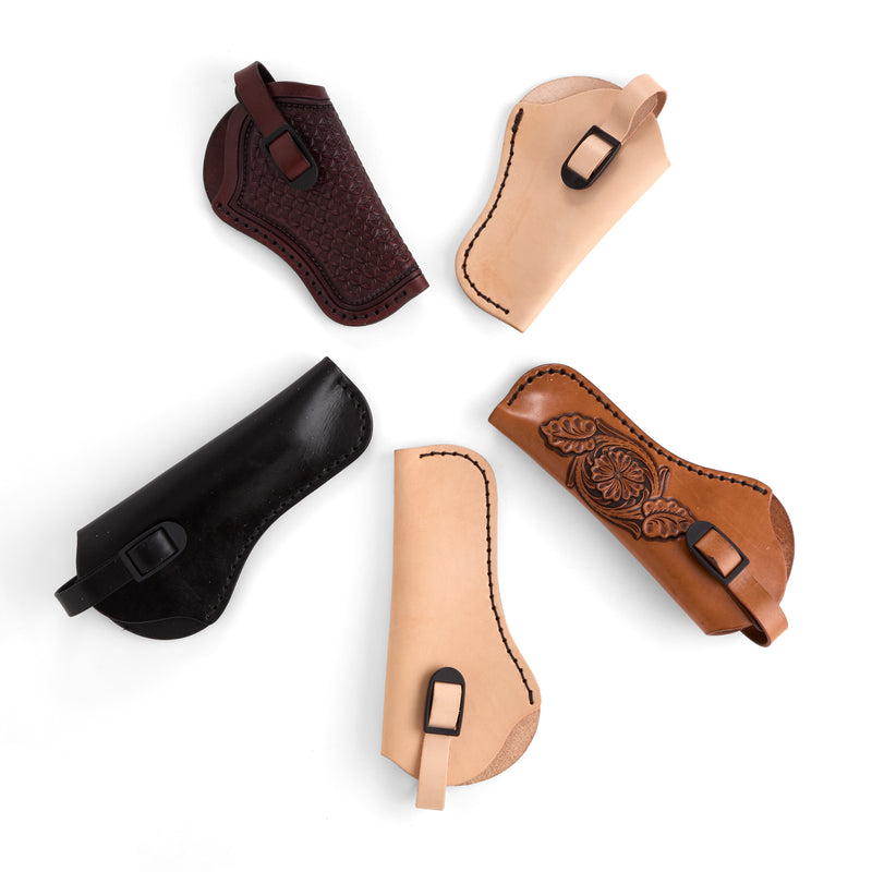 Étui Bullseye Revolver en cuir (Lot de 10)