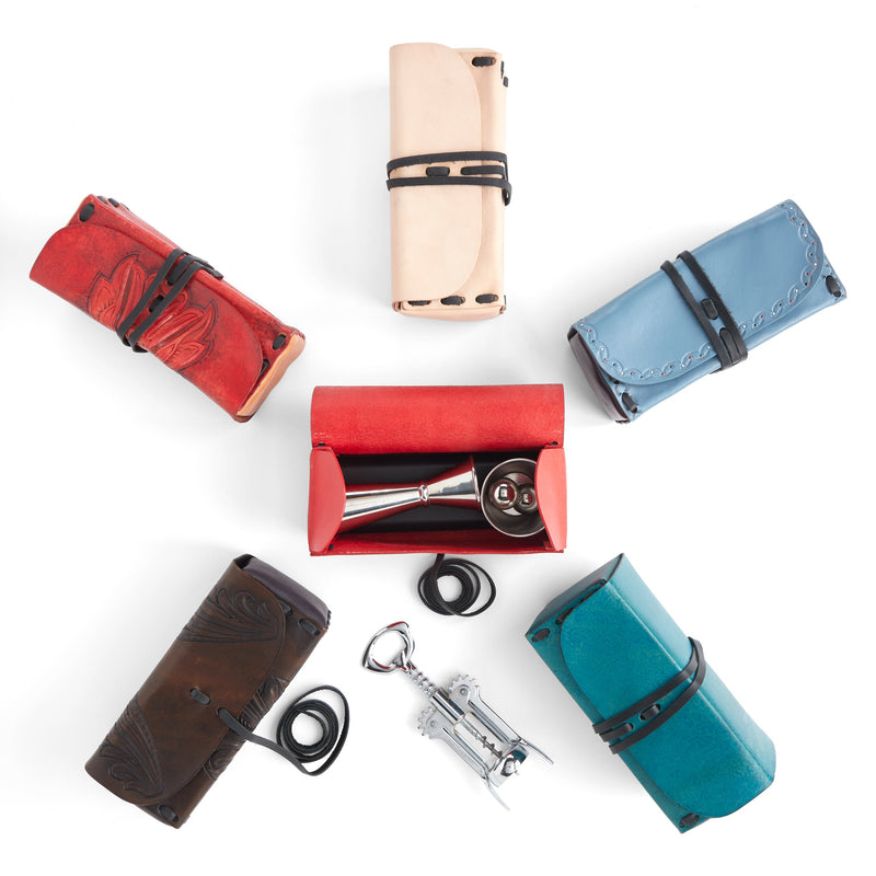 Coffret au trésor en cuir, paquet de 10