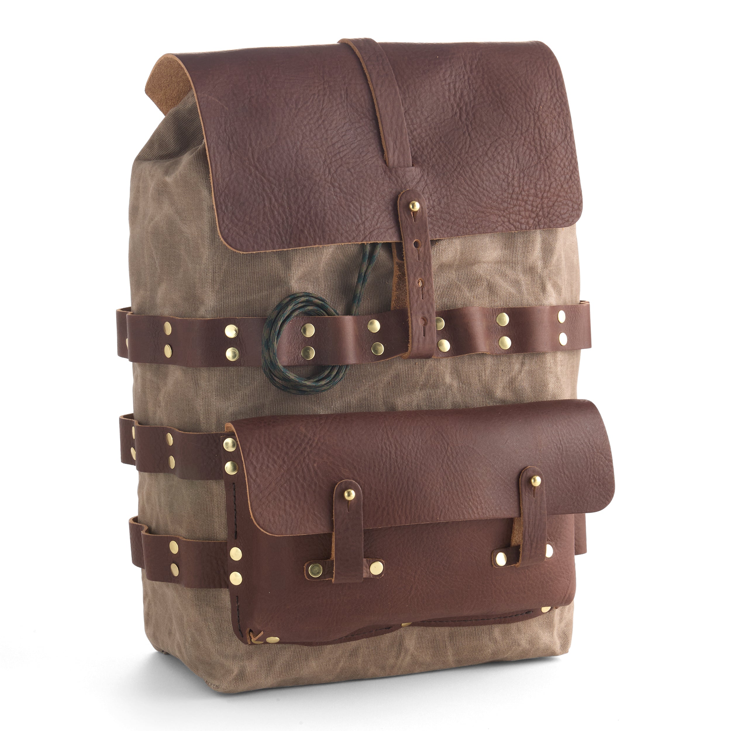 40's〜50's ヴィンテージ ハンドペイント ヘビーダッフルバック スカル Explorer Rucksack Kit | Tandy Leather — Tandy Leather, Inc.