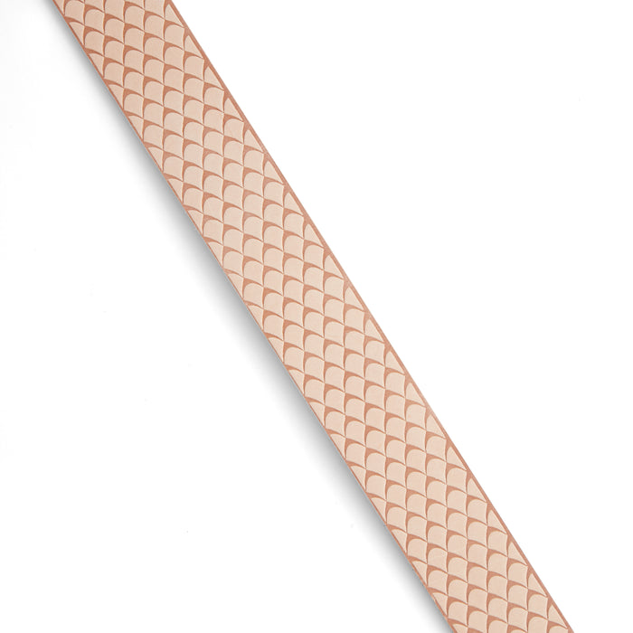 Scalloped Embossed Belt Blank