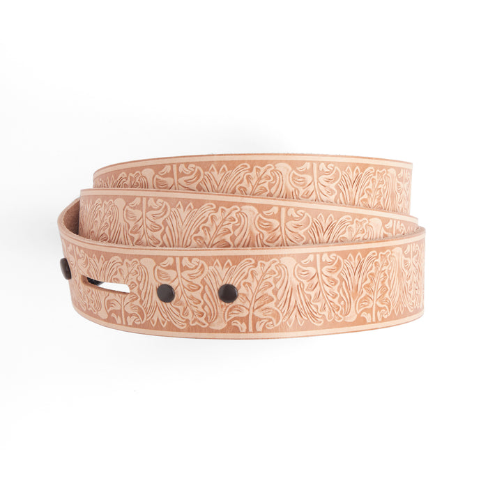 Sheridan Embossed Belt Blank