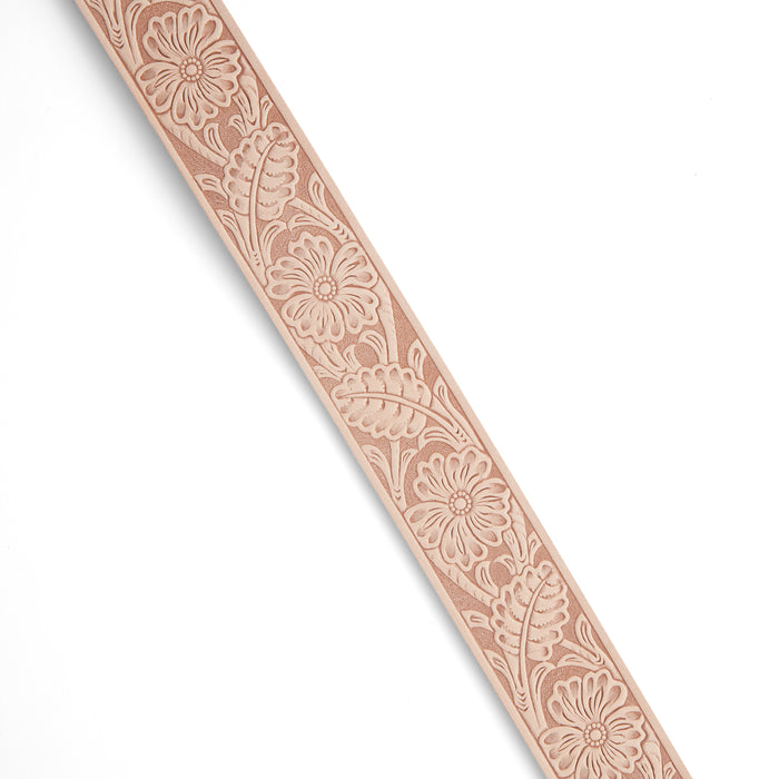 Sheridan Floral Embossed Belt Blank