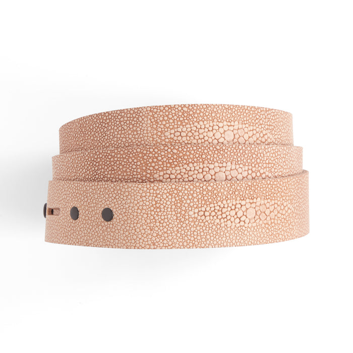 Stingray Embossed Belt Blank