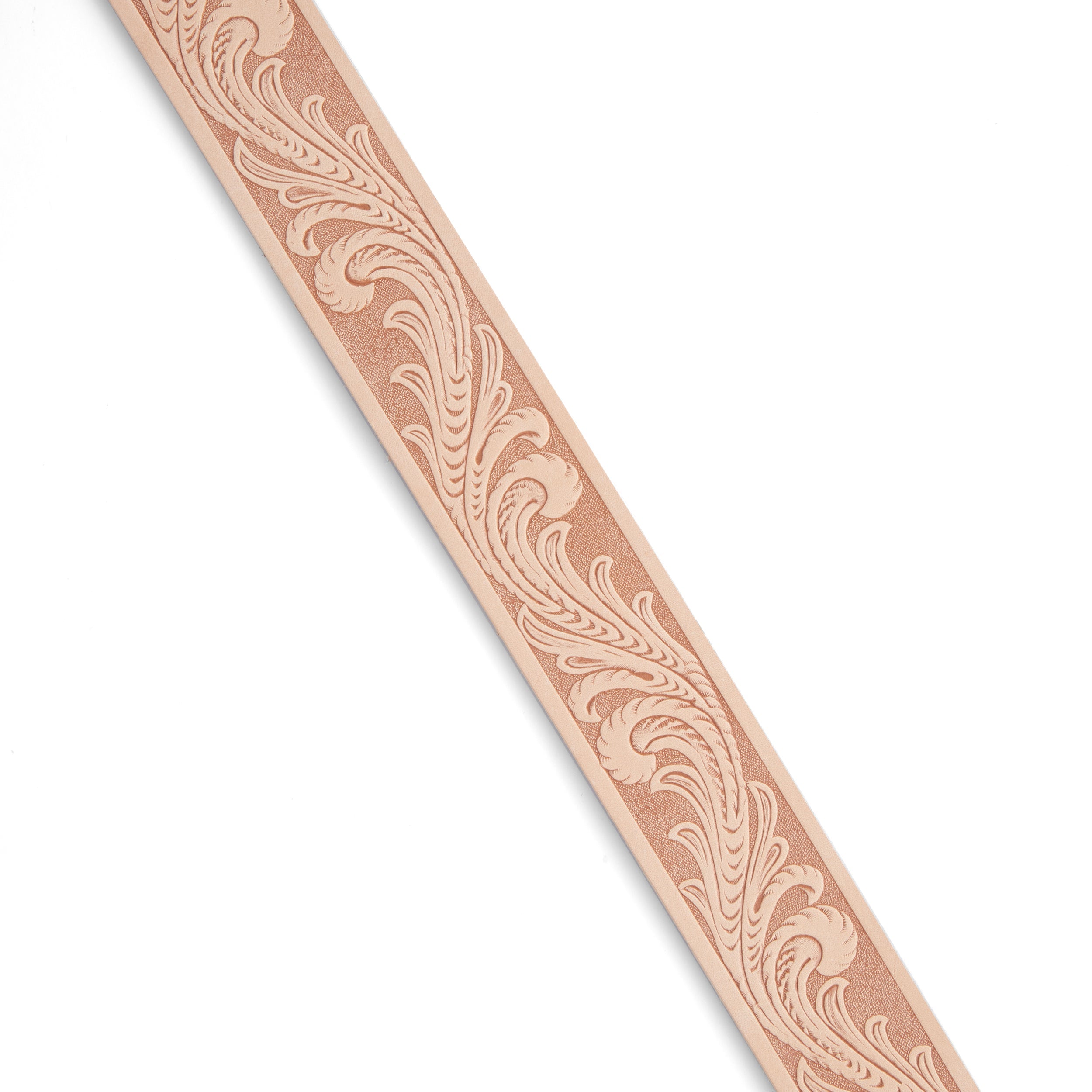 Floral Vine Embossed Belt Blank | Tandy Leather — Tandy Leather, Inc.