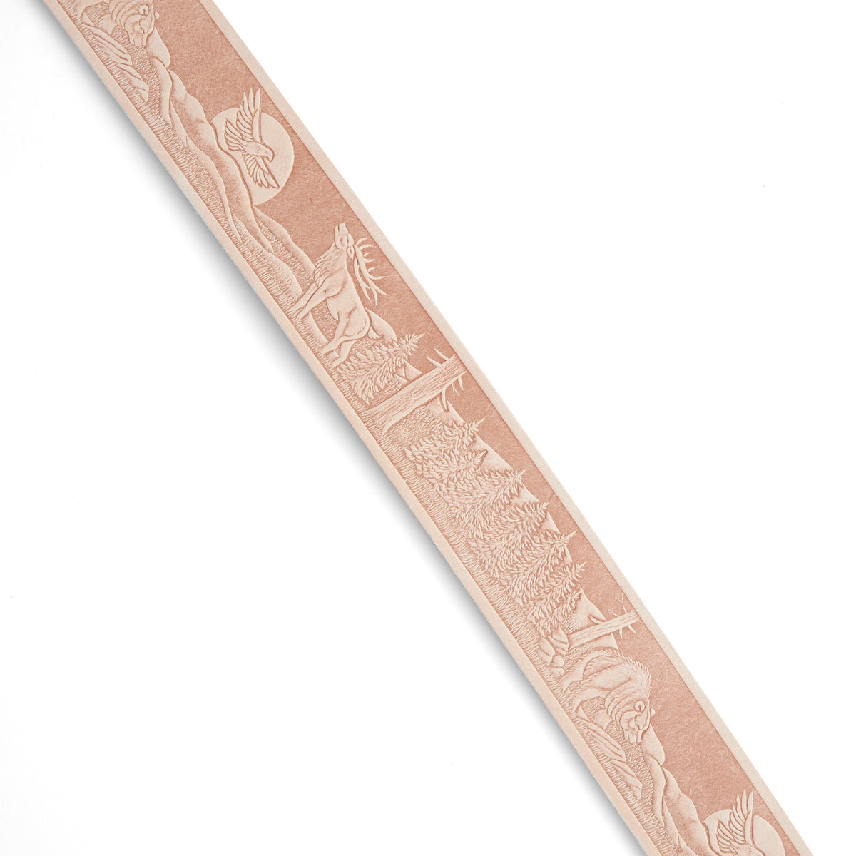 Wildlife Embossed Belt Blank | Tandy Leather — Tandy Leather, Inc.