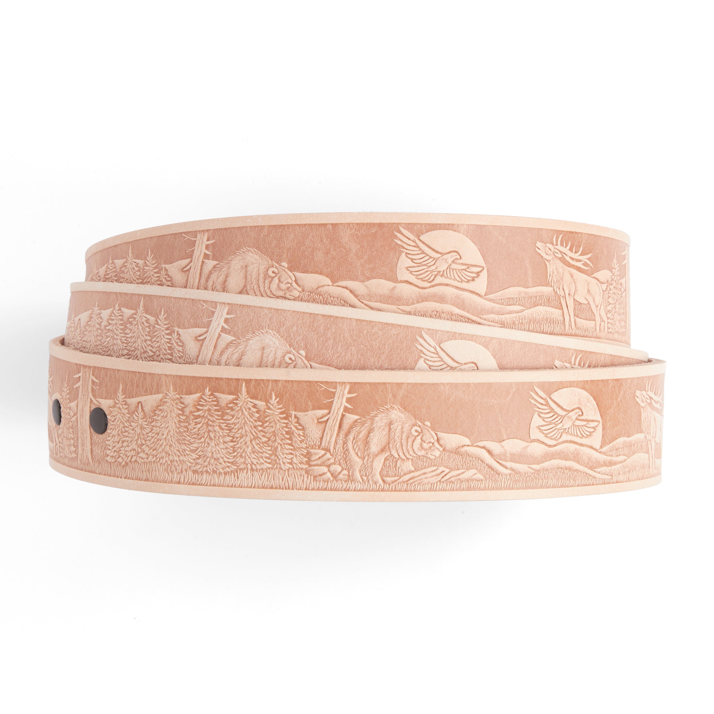 Wildlife Embossed Belt Blank | Tandy Leather — Tandy Leather, Inc.