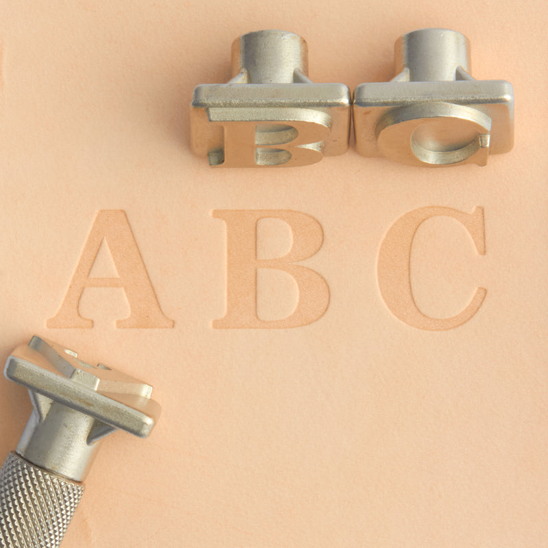 Craftool® Serif Alphabet Stamp Set