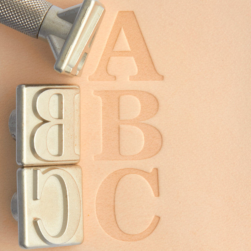 Craftool® Serif Alphabet Stamp Set