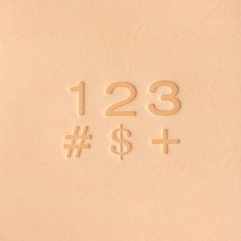 Craftool® Sans-Serif Number Stamp Set