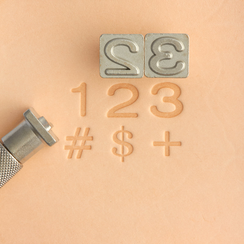 Craftool® Sans-Serif Number Stamp Set