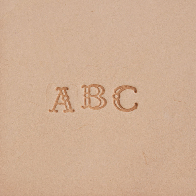 Craftool® Mini Fancy Sheridan Alphabet Stamp Set