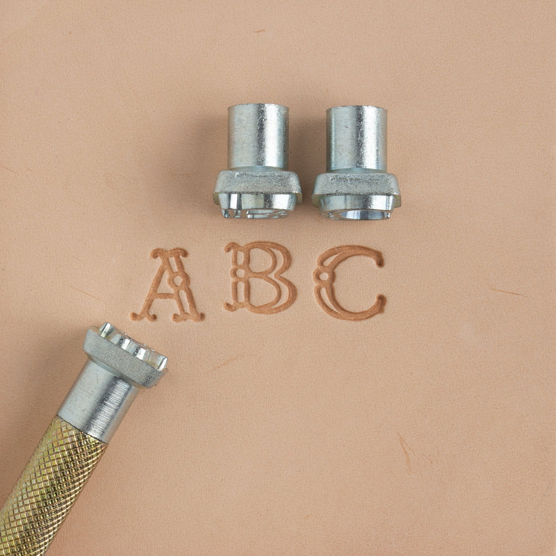 Craftool® Mini Fancy Sheridan Alphabet Stamp Set