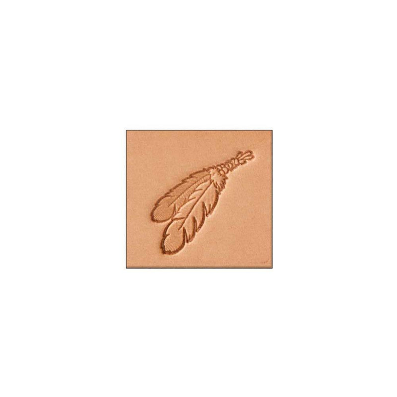Craftool® Stamp Head Two Feathers