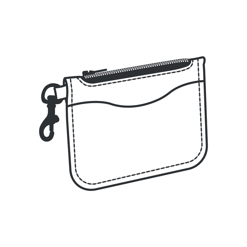 Modèle de pochette à monnaie Oxford en papier