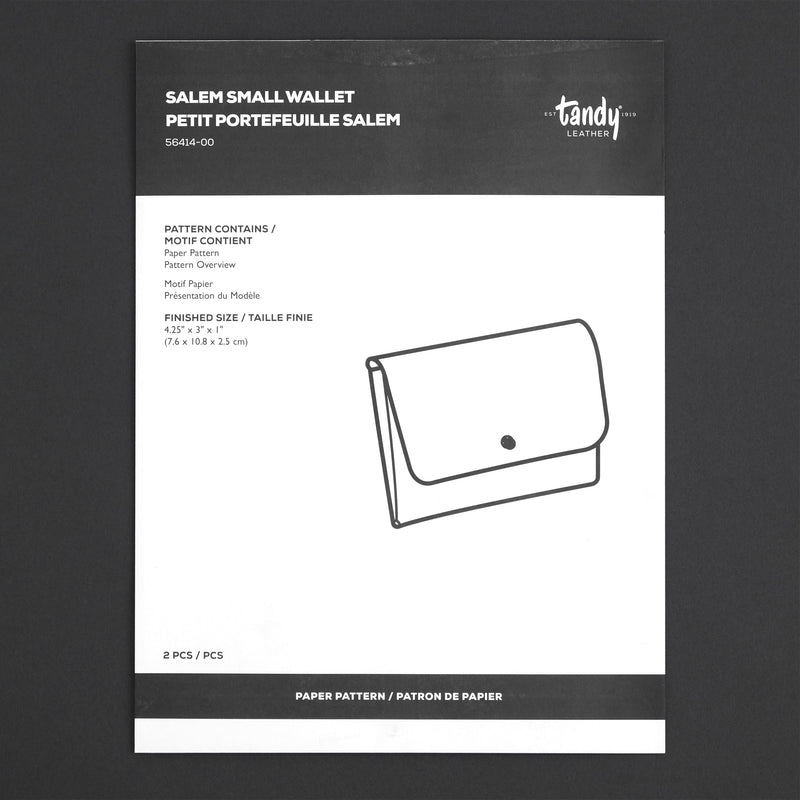 Salem Small Wallet Paper Pattern