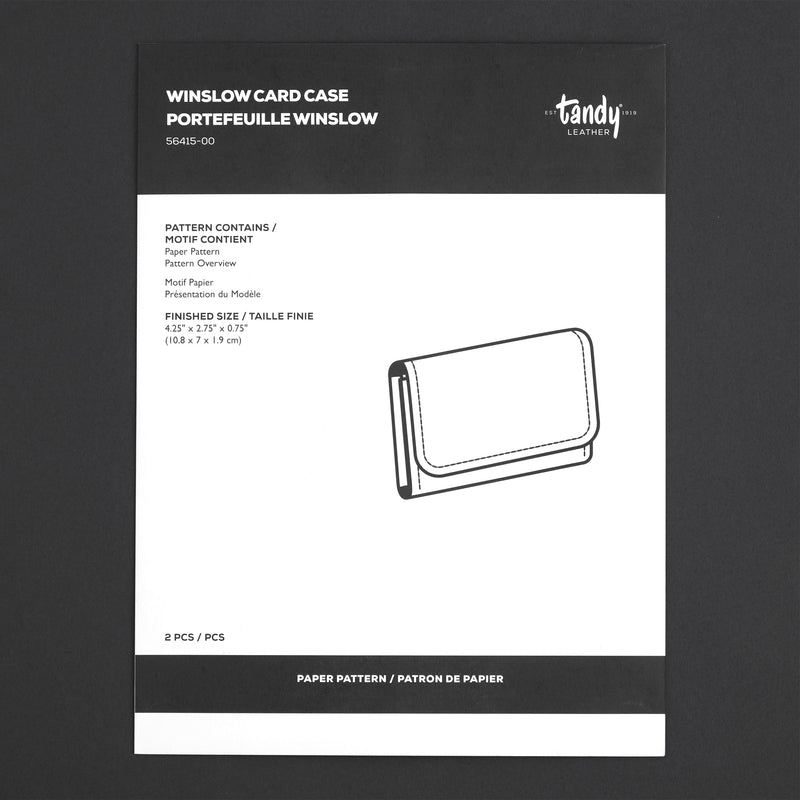 Winslow Small Wallet Paper Pattern