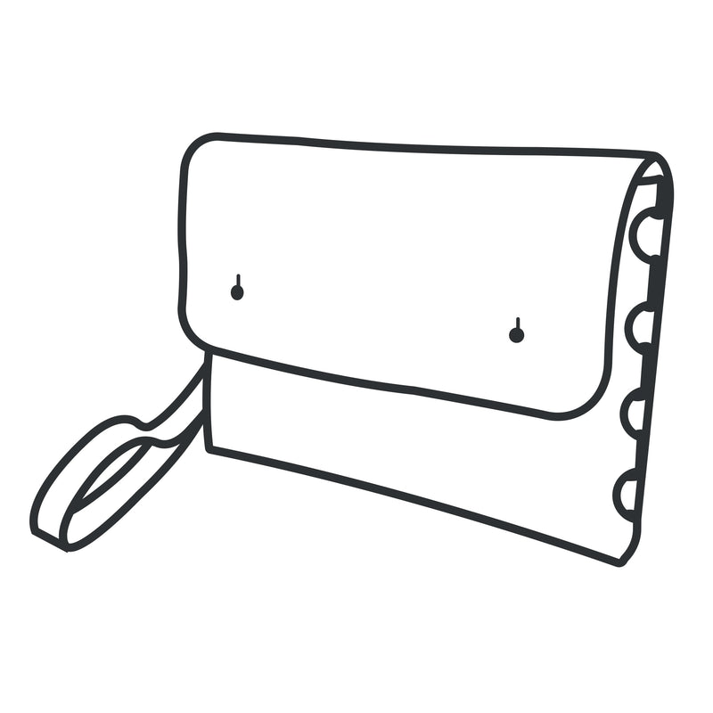 Cheyenne Wristlet Paper Pattern
