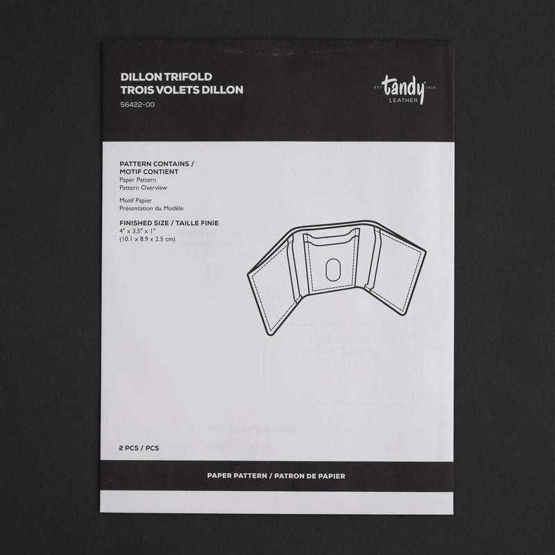 Dillon Trifold Paper Pattern