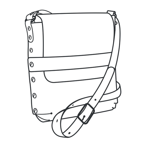 Alyssa Crossbody Paper Pattern — Tandy Leather, Inc.