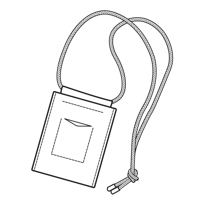 Patrón de papel para bolso bandolera pequeño Lena