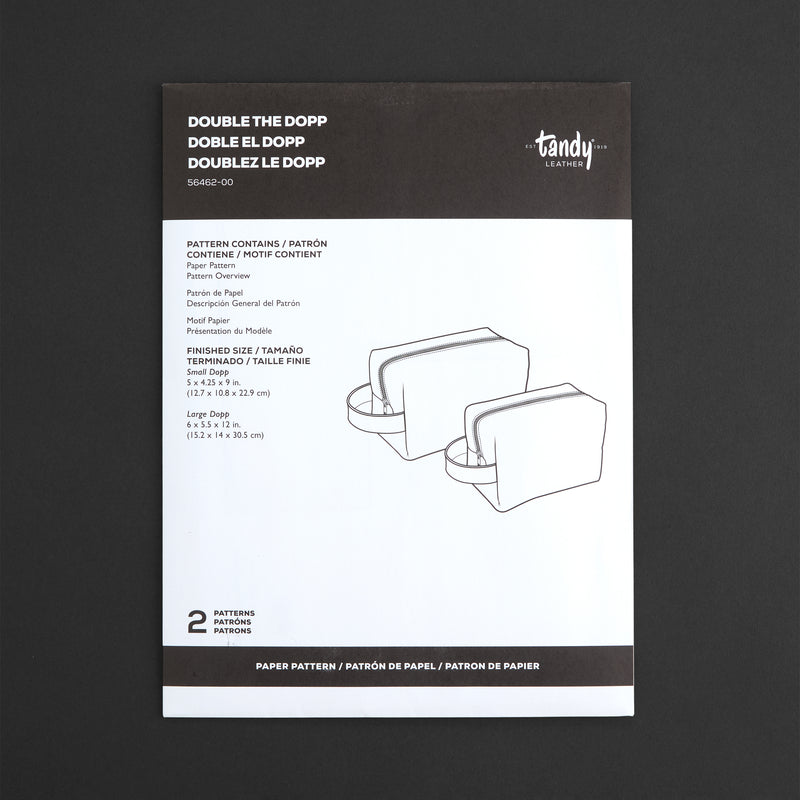 Double Dopp Paper Pattern