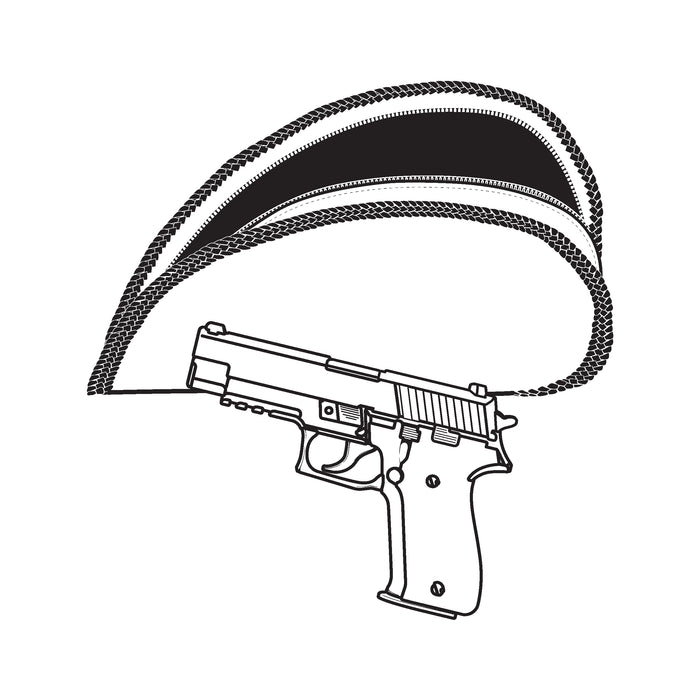 Pistol Caddy Paper Pattern