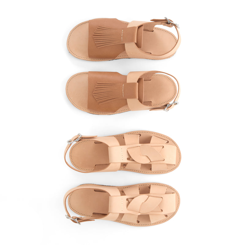 Buckle Sandals Paper Pattern