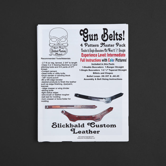 Paquete de patrones Slickbald The Gun Belts
