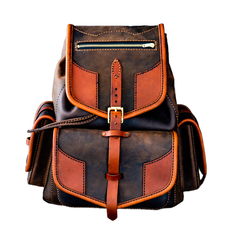 Creative Awl Adventure Backpack Paper Pattern from Tandy Leather