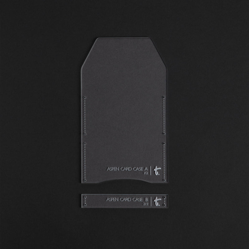 Aspen Card Case Acrylic Template