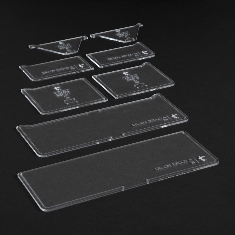 Dillon Trifold Wallet Acrylic Template