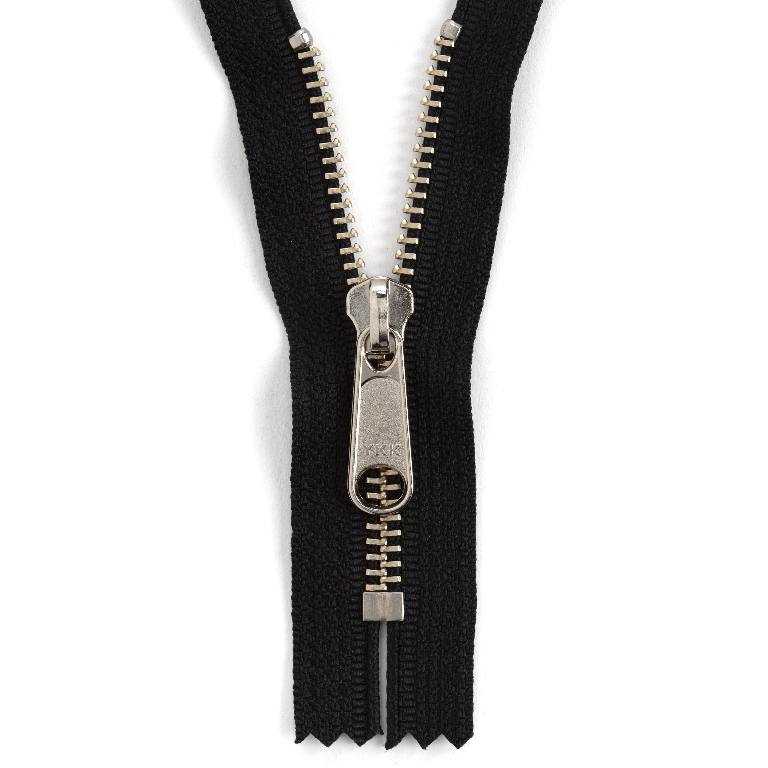 YKK #5 Nickel Plate Complete Zipper | Tandy Leather — Tandy