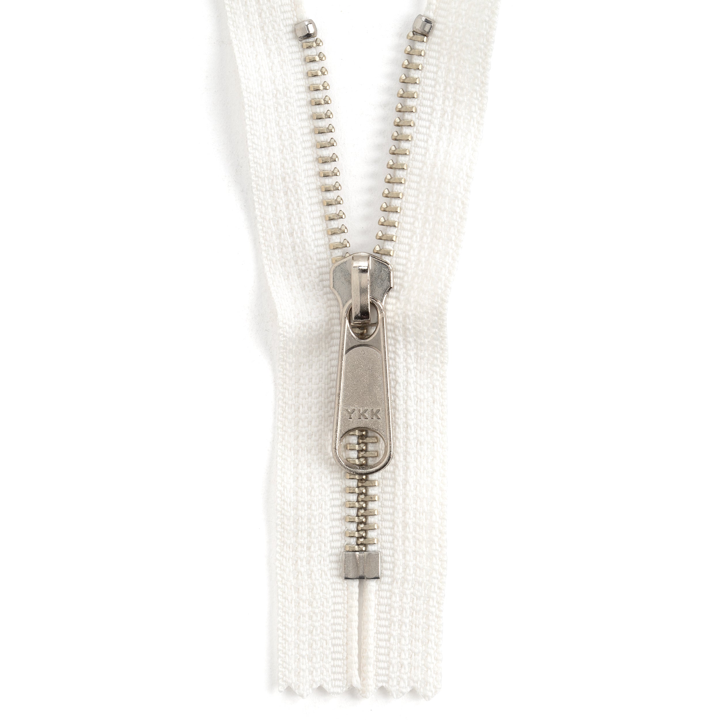 YKK #5 Nickel Plate Complete Zipper | Tandy Leather — Tandy