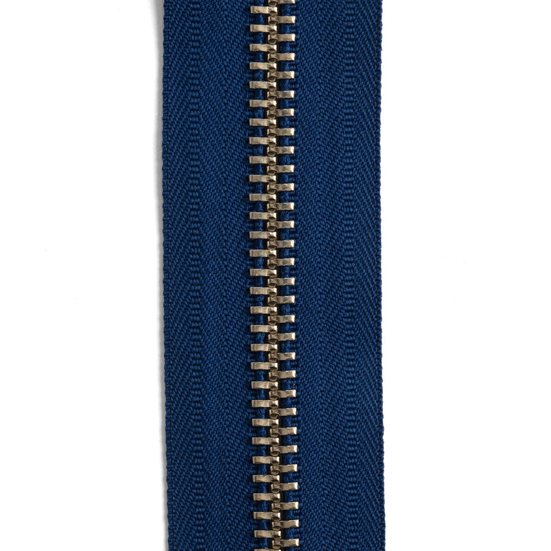 YKK #10 Nickel Plate Zipper Tape 6 ft. (1.8 m)