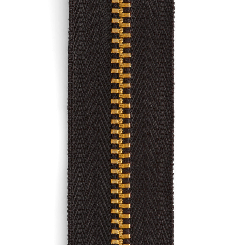 Ruban à fermeture éclair en laiton YKK #45