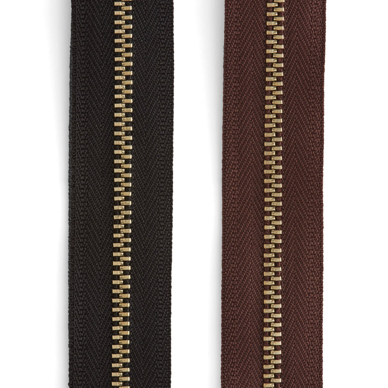 YKK #45 Nickel Zipper Tape