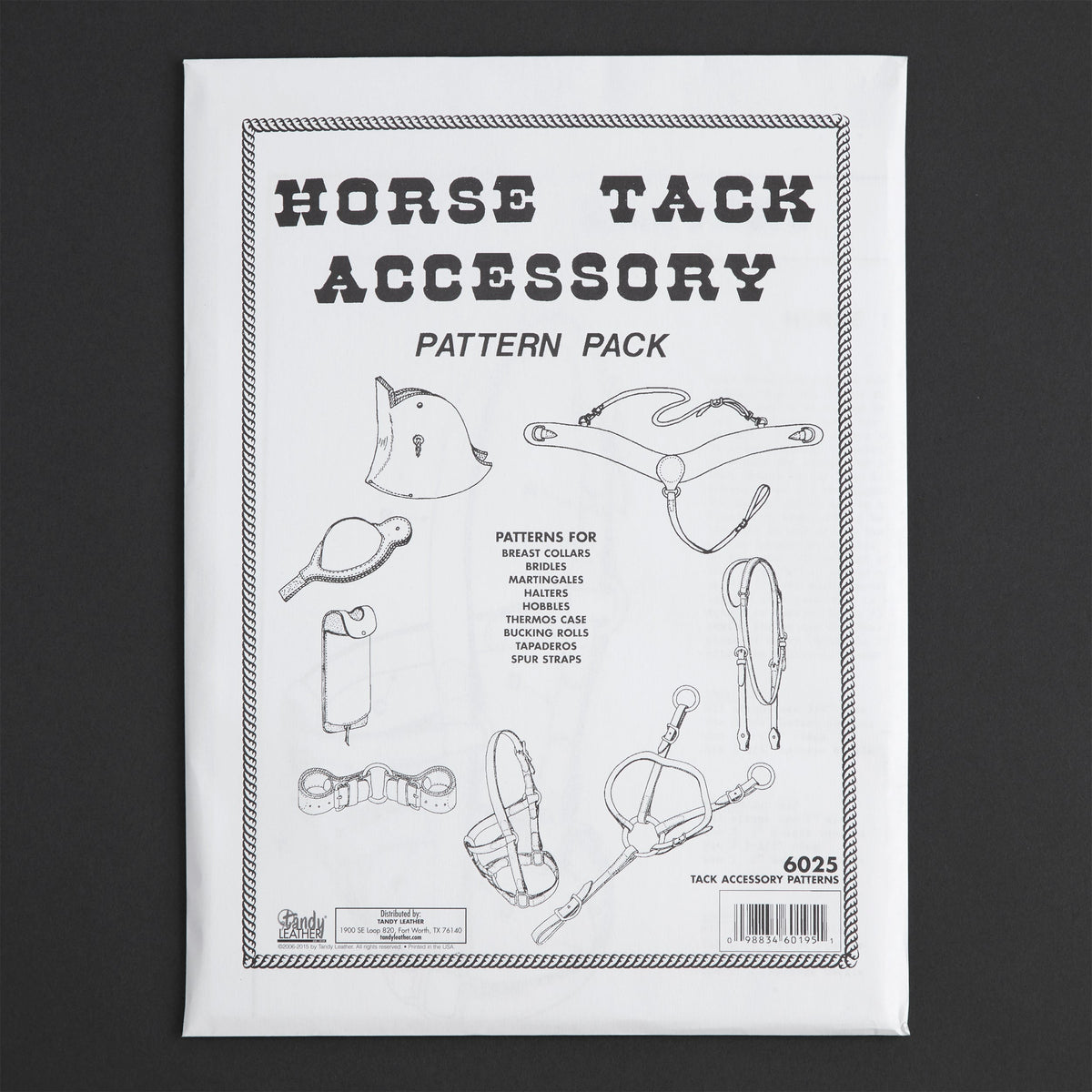 Tack Accessory Pattern Pack | Tandy Leather — Tandy Leather, Inc.