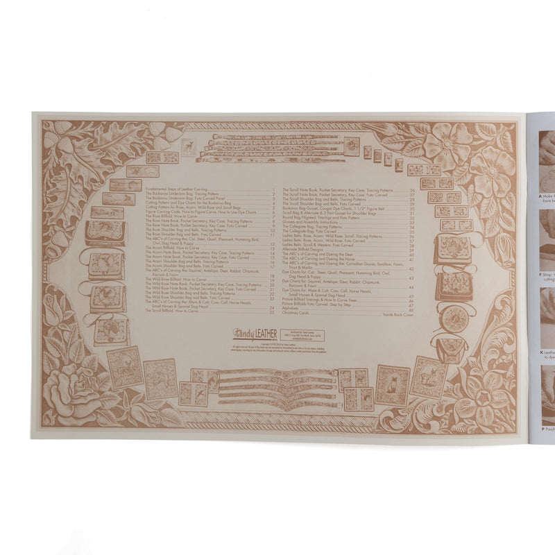 Comment sculpter un livre en cuir