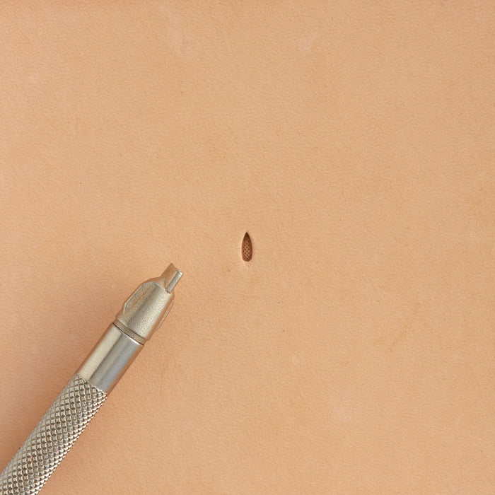 Craftool® Checked Teardrop Background Stamp