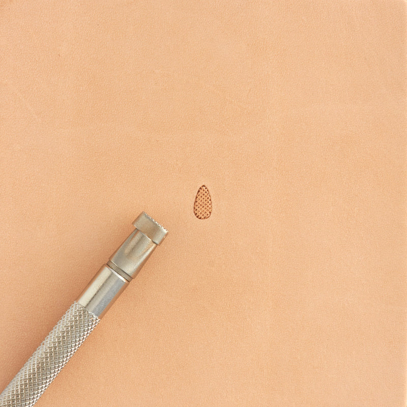 Craftool® Checked Teardrop Background Stamp