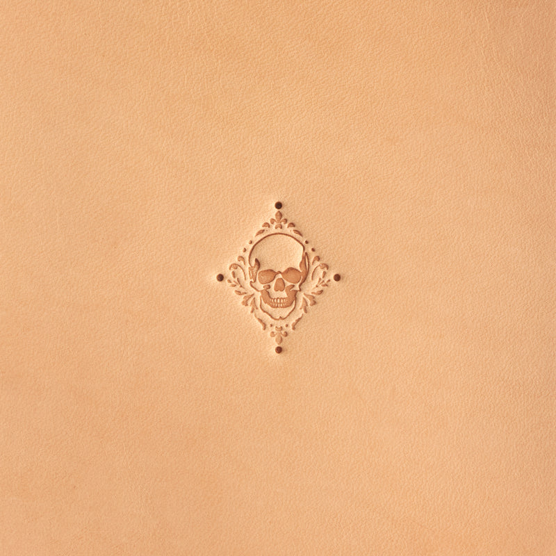Craftool® Fleur-di-Lis Skull Stamp