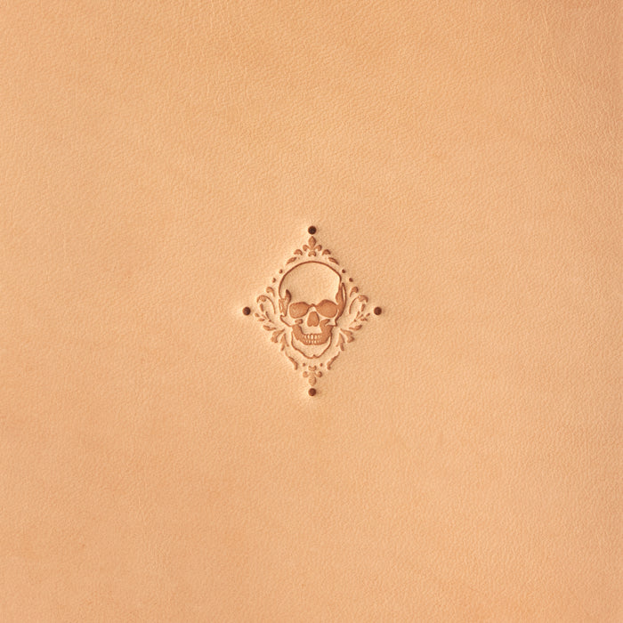 Craftool® Fleur-di-Lis Skull Stamp