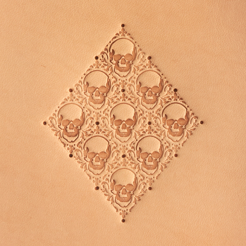 Craftool® Fleur-di-Lis Skull Stamp